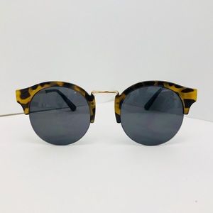 ❤️BOGO❤️New Tortoise Half Rim Round